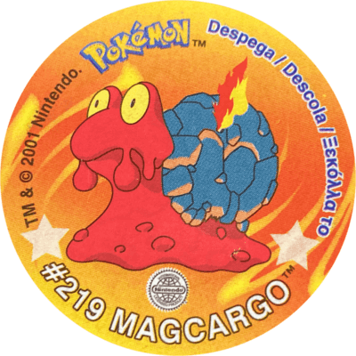 Pokémon Sticker Tazos | 13 Pokémon Sticker Tazos | 13