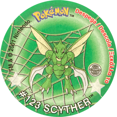 Pokémon Sticker Tazos | 03 Pokémon Sticker Tazos | 03