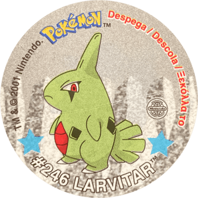 Pokémon Sticker Tazos | 18 Pokémon Sticker Tazos | 18