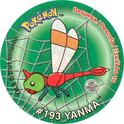 Pokémon Sticker Tazos | 33 Pokémon Sticker Tazos | 33