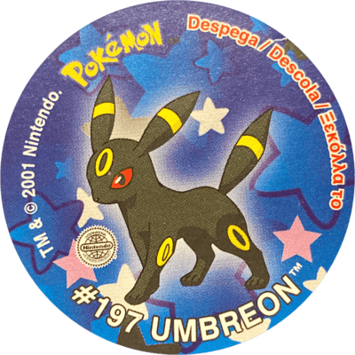 Pokémon Sticker Tazos | 09 Pokémon Sticker Tazos | 09