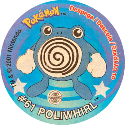 Pokémon Sticker Tazos | 04 Pokémon Sticker Tazos | 04