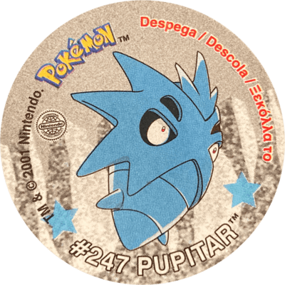 Pokémon Sticker Tazos | 19 Pokémon Sticker Tazos | 19