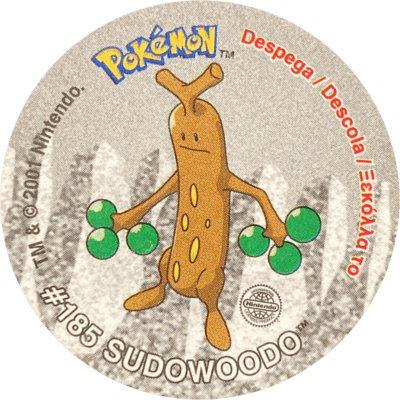 Pokémon Sticker Tazos | 20 Pokémon Sticker Tazos | 20