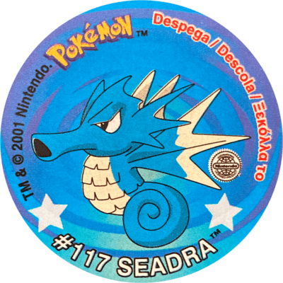 Pokémon Sticker Tazos | 07 Pokémon Sticker Tazos | 07