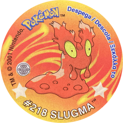 Pokémon Sticker Tazos | 12 Pokémon Sticker Tazos | 12