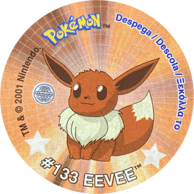 Pokémon Sticker Tazos | 08 Pokémon Sticker Tazos | 08