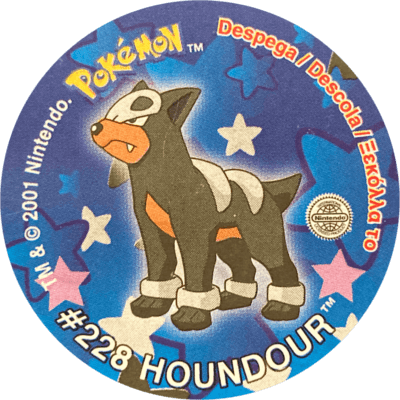 Pokémon Sticker Tazos | 10 Pokémon Sticker Tazos | 10