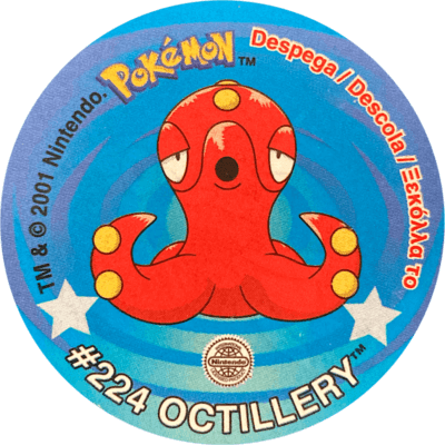 Pokémon Sticker Tazos | 06 Pokémon Sticker Tazos | 06