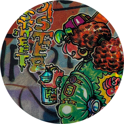 Chupa Caps – City People Series | 5 - Graffiti Chupa Caps – City People Series | 5 - Graffiti
